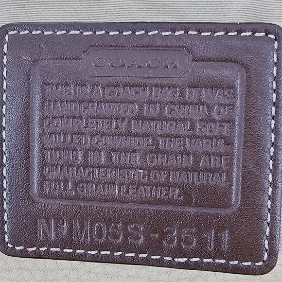 COACH 3511 Soho Ivory Pebble Leather Buckle Flap Small Shoulder Bag - Picture 9 of 16